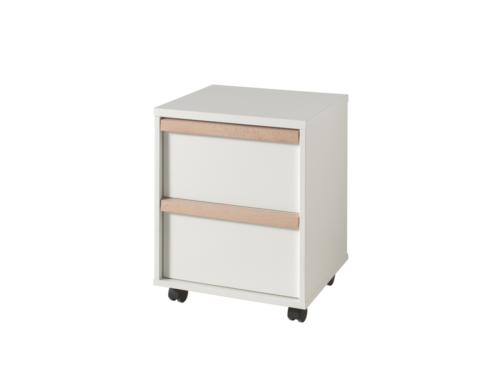 Rollcontainer LONDON - weiß - 48 cm breit
