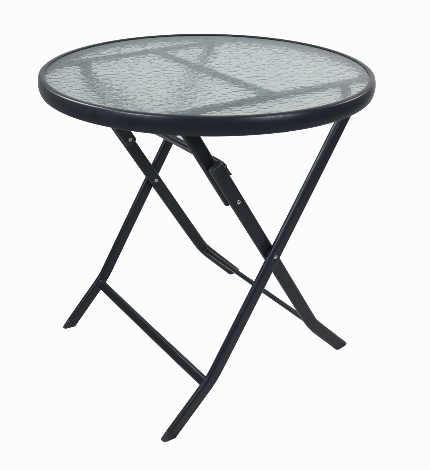 Runder Tisch SONLAS XL - anthrazit - 70x70 cm