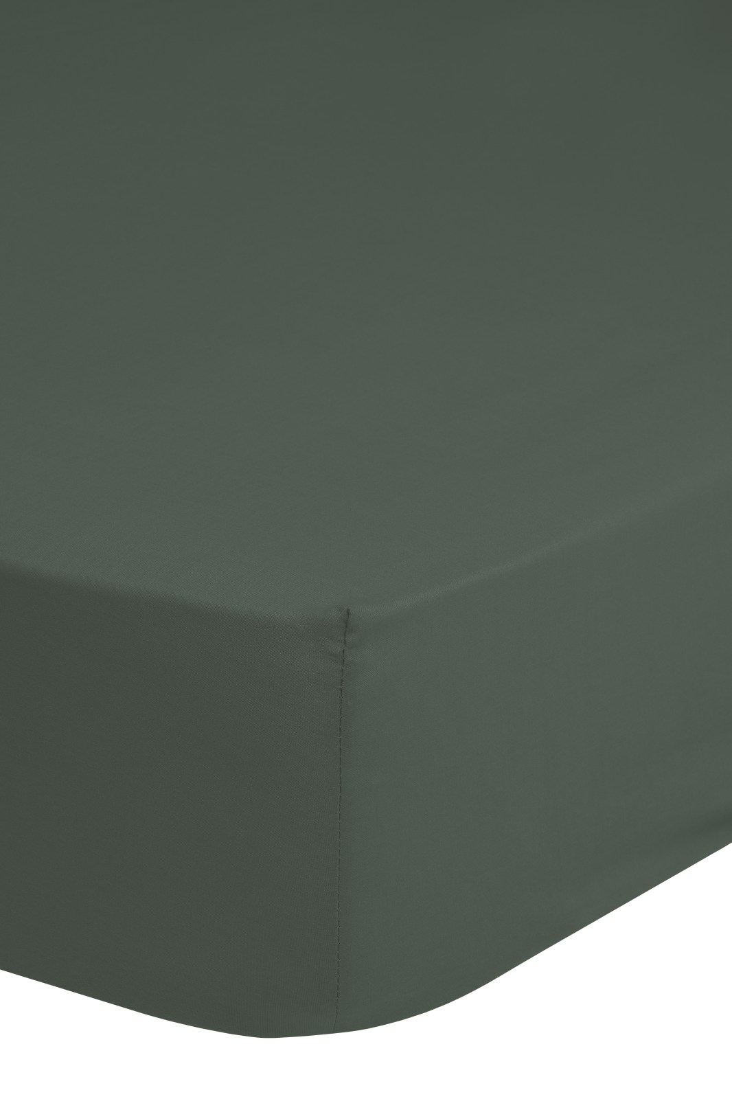 Satin-Spannbettuch - green - 160x200 cm