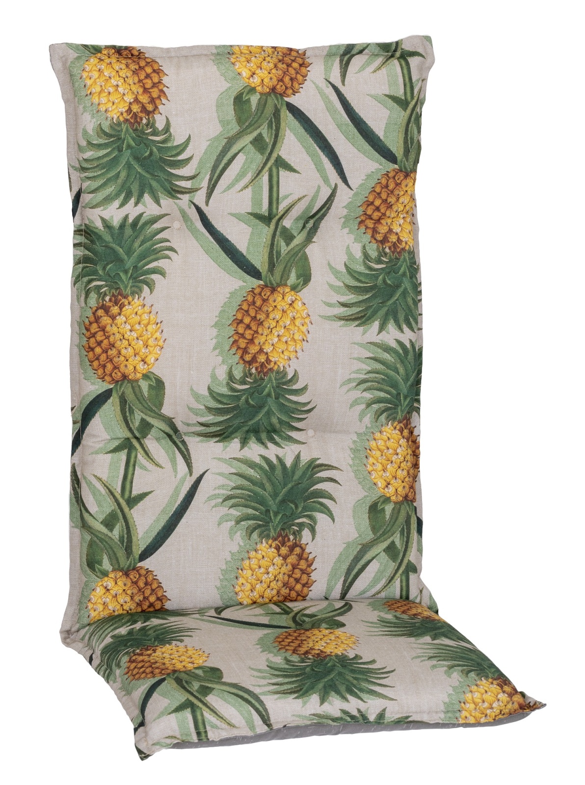Saumauflage Hochlehner - bunt - Ananas - 46x118 cm
