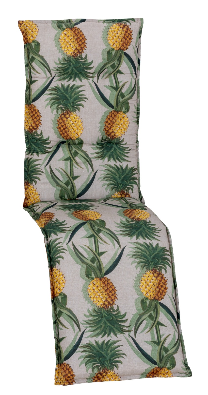 Saumauflage Relaxstuhl - bunt - Ananas - 46x171 cm
