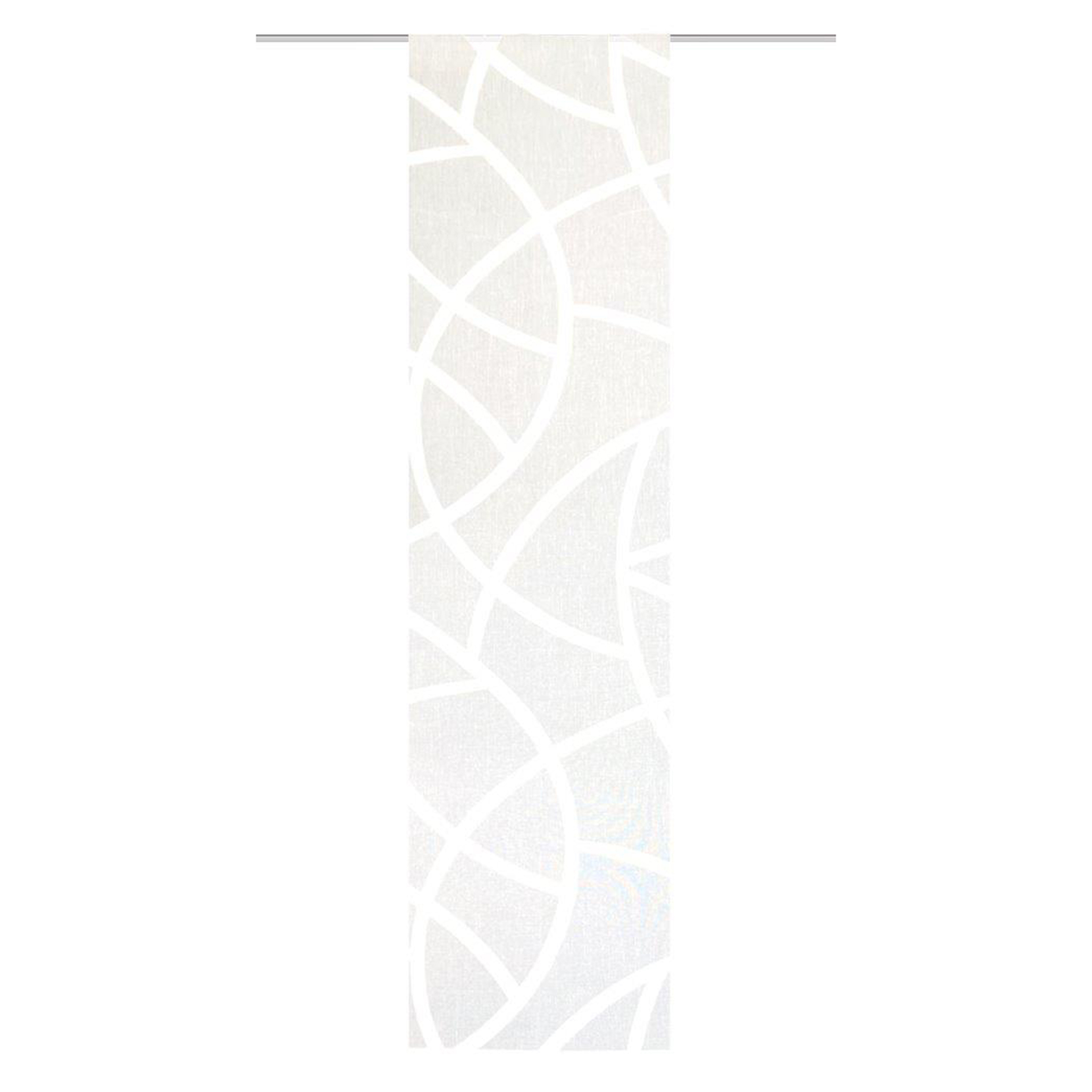 Schiebevorhang CASSE - wollweiß - blickdicht - 60x245 cm