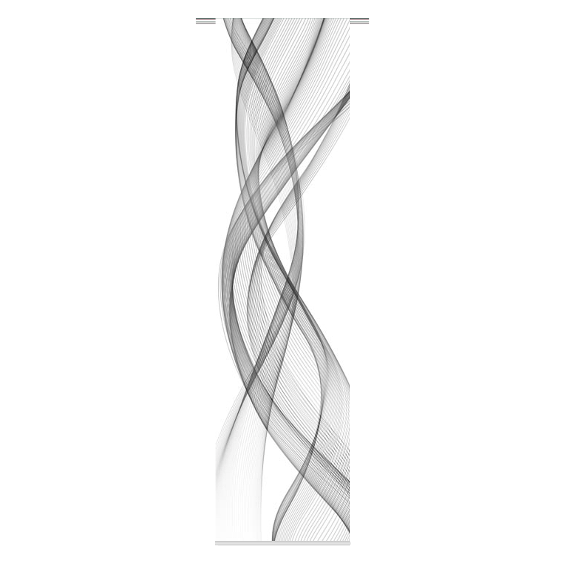 Schiebevorhang FERROL - grau - 60x245 cm