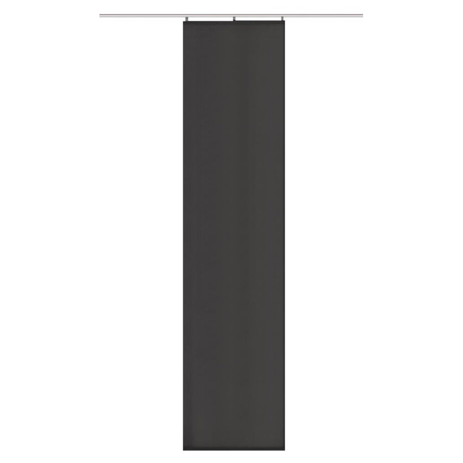 Schiebevorhang OXFORD - anthrazit - 60x245 cm