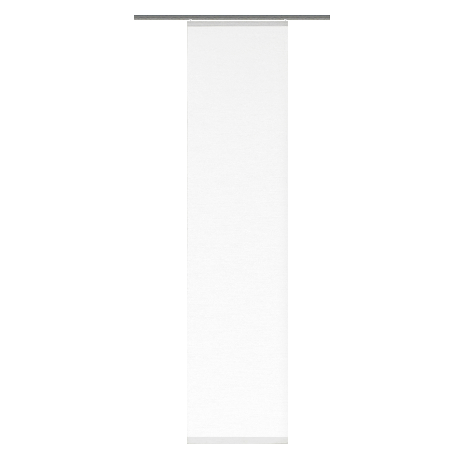 Schiebevorhang ROM - weiß - blickdicht - 60x245 cm