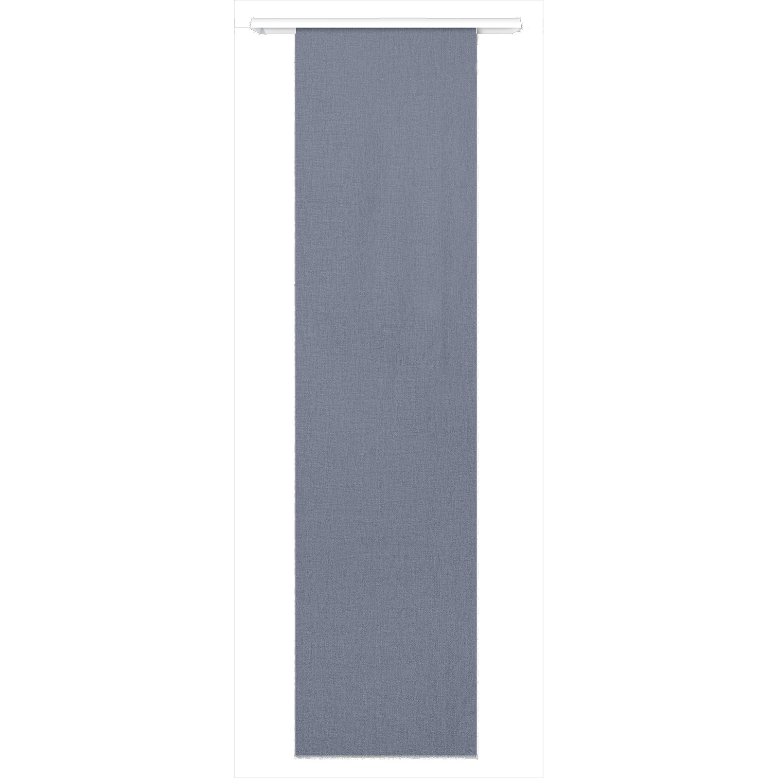 Schiebevorhang-Set - mittelgrau - 60x245 cm