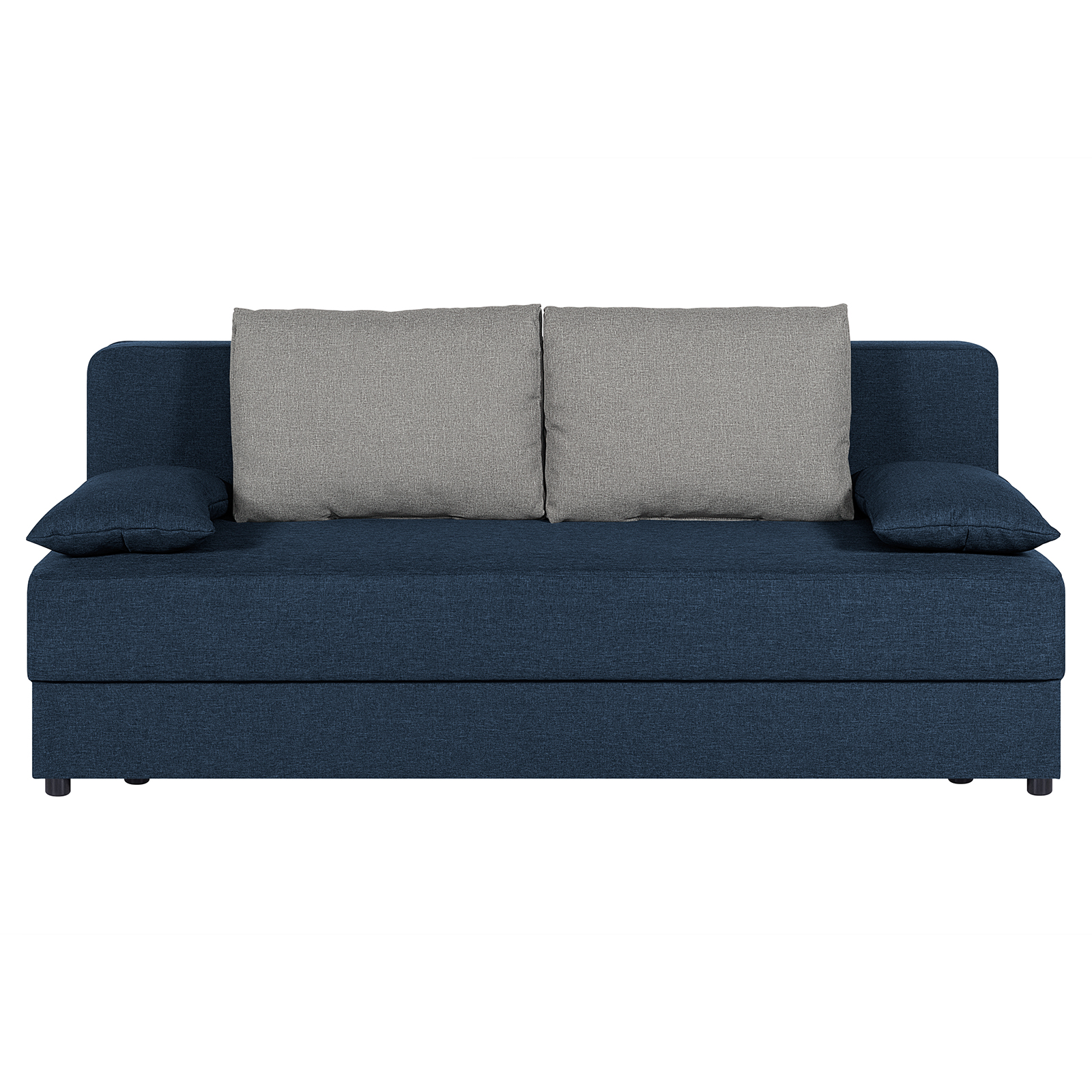Schlafsofa - cobalt - mit Staukasten