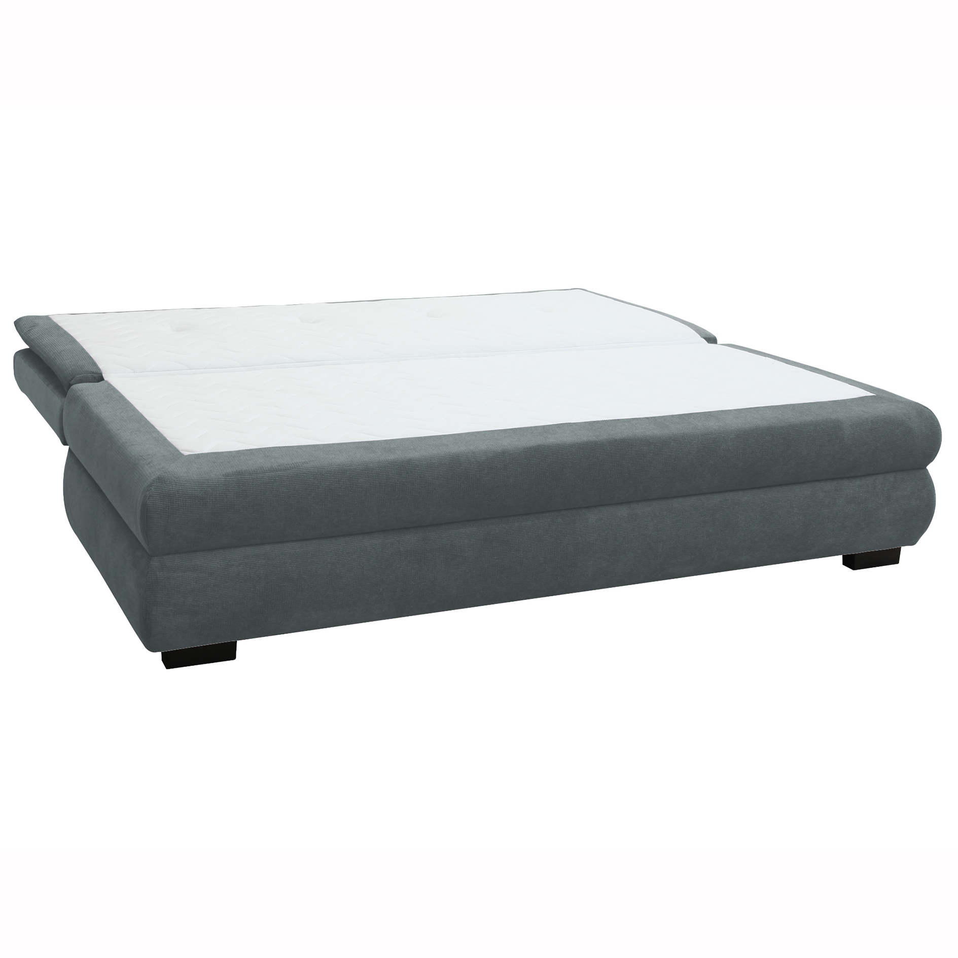 Schlafsofa - türkis - mit Staukasten - 202 cm