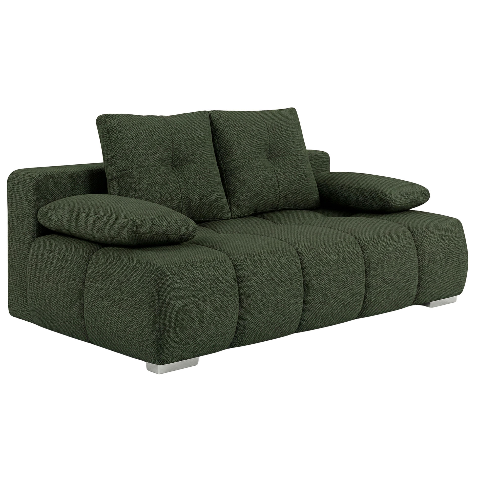 Schlafsofa - wintermoss - Boxspringfederung - inkluisve Kissen