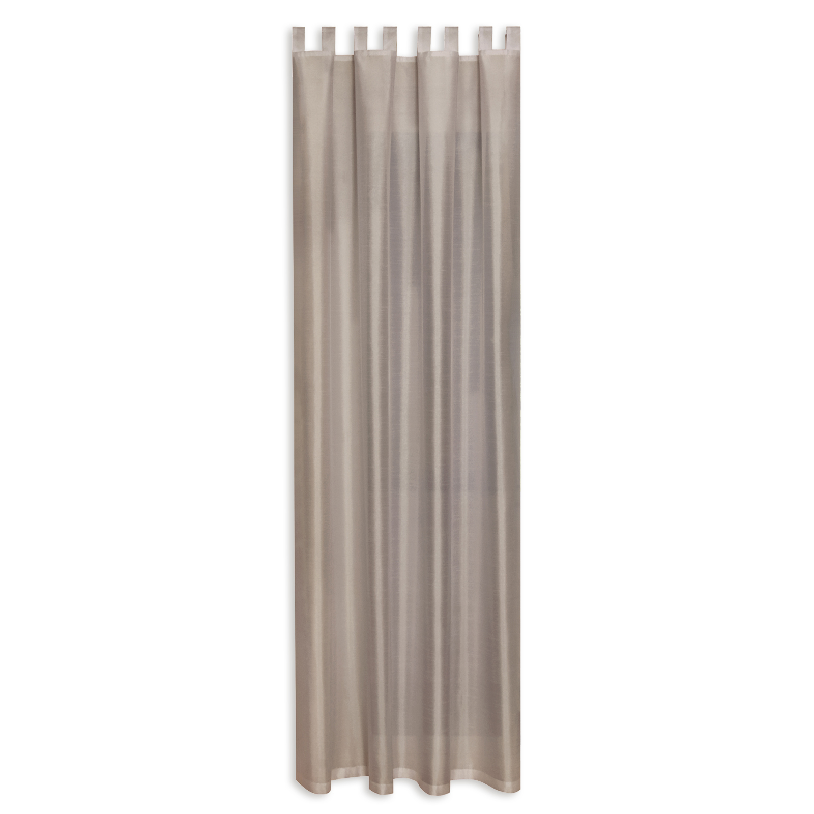 Schlaufenschal - silber - Taft - 140x235 cm