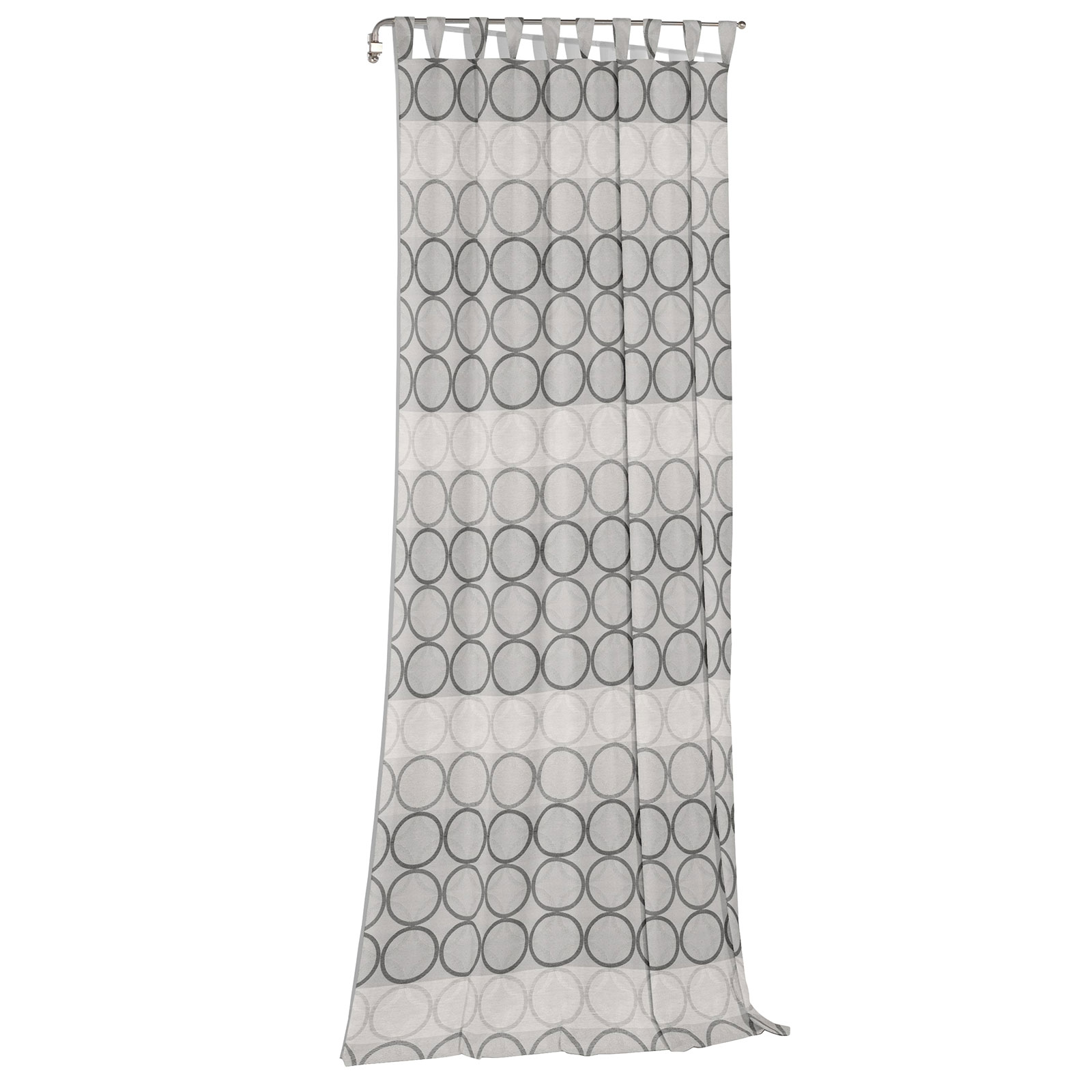 Schlaufenschal ZIRBELLO - dunkelgrau - 245x132 cm