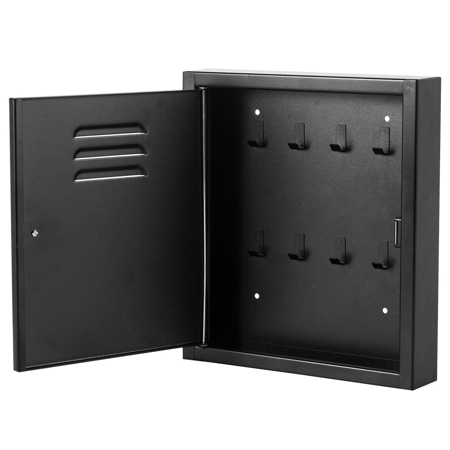 Schlüsselkasten - schwarz - Metall
