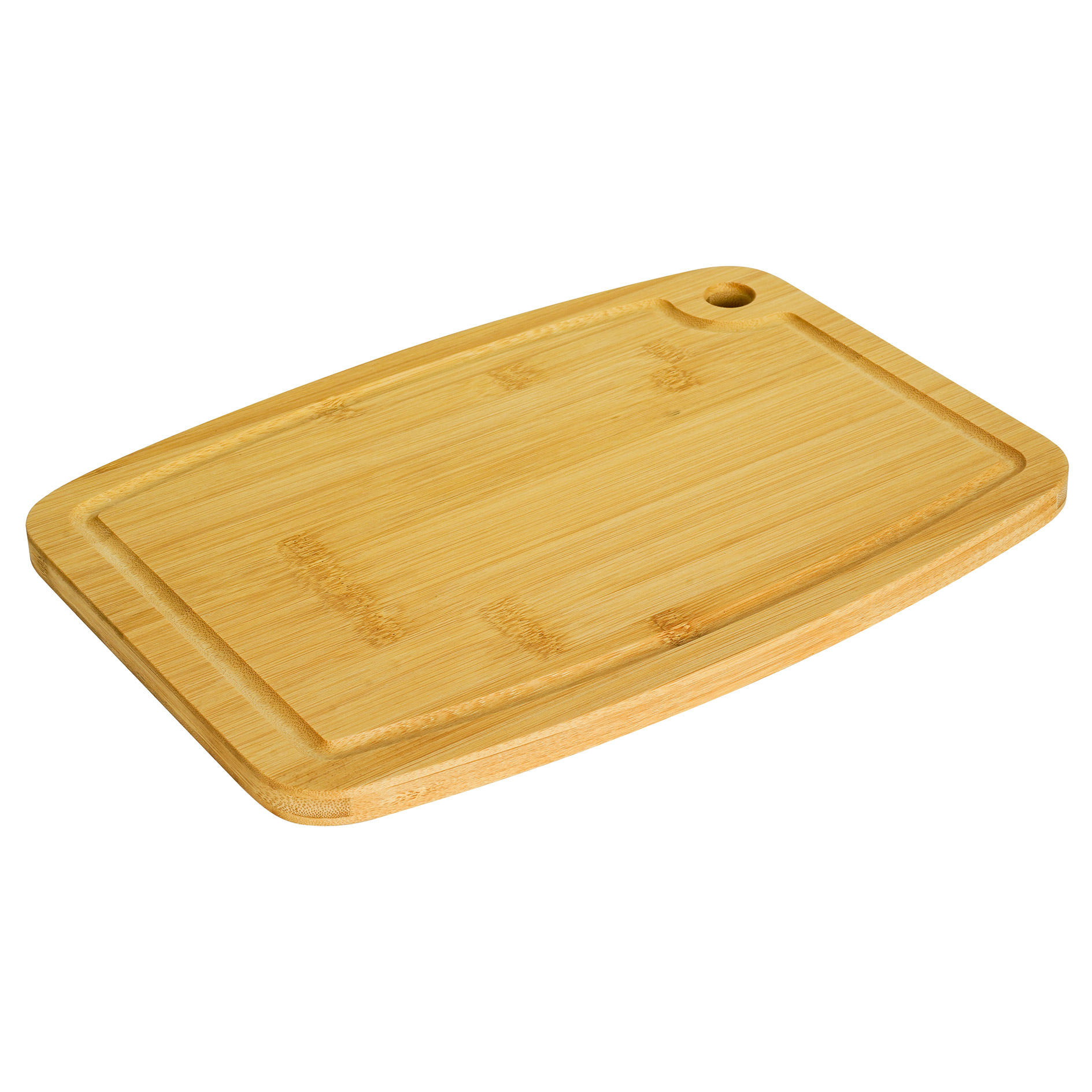 Schneidebrett - natur - Bambus - 35x25 cm