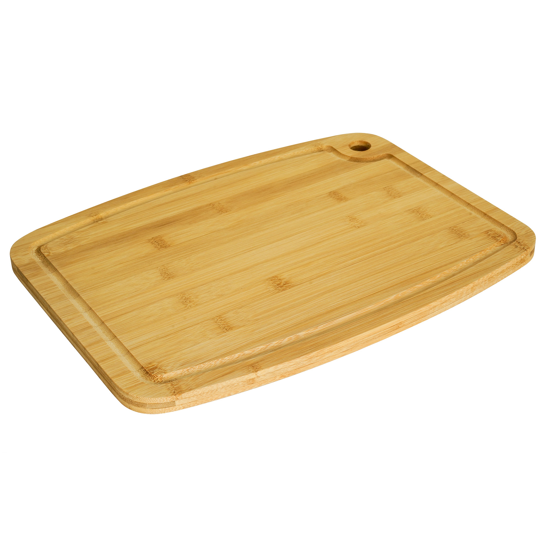 Schneidebrett - natur - Bambus - 40x30 cm