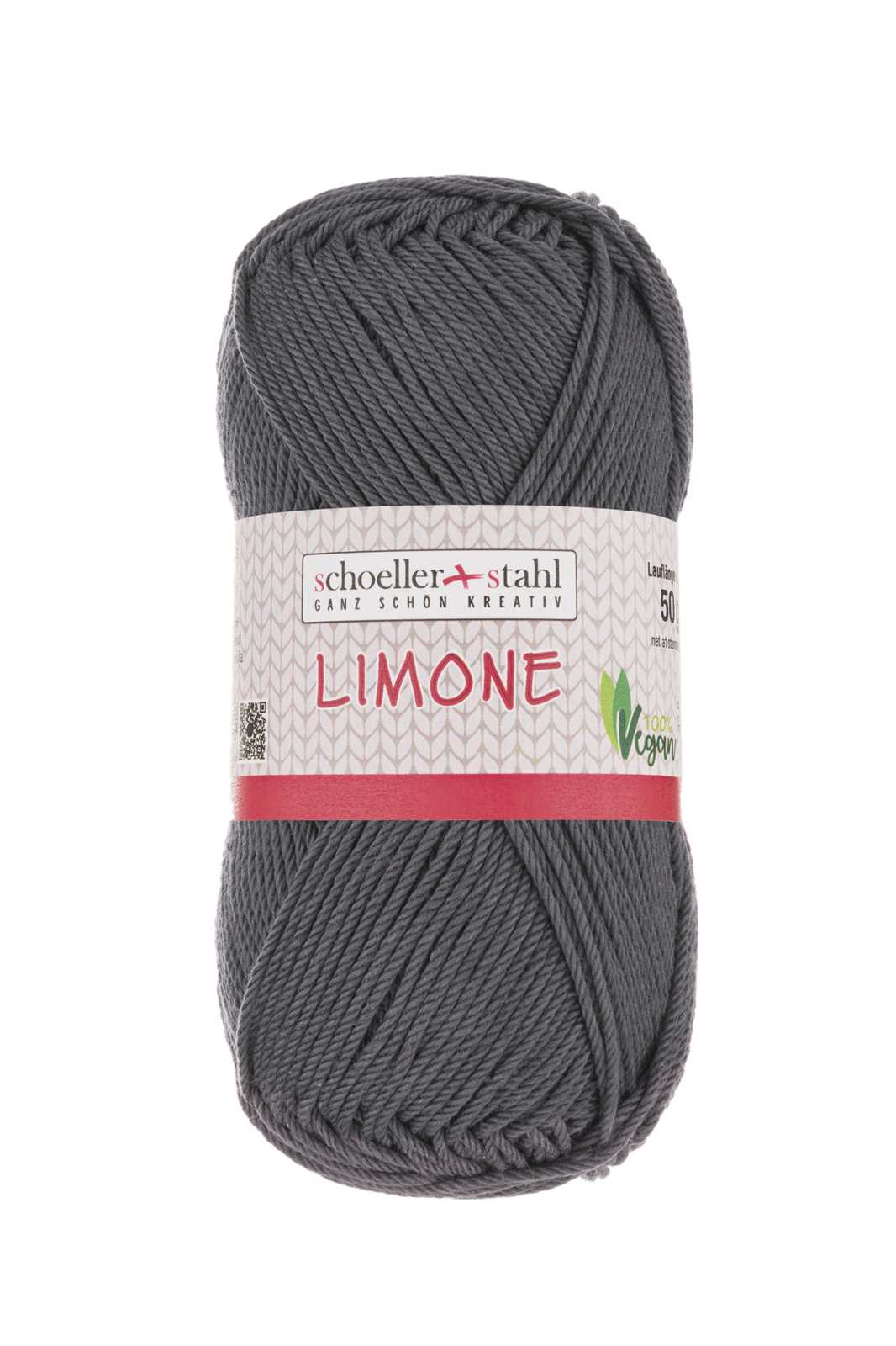 Schoeller und Stahl Baumwollgarn LIMONE - aspahlt - 50g