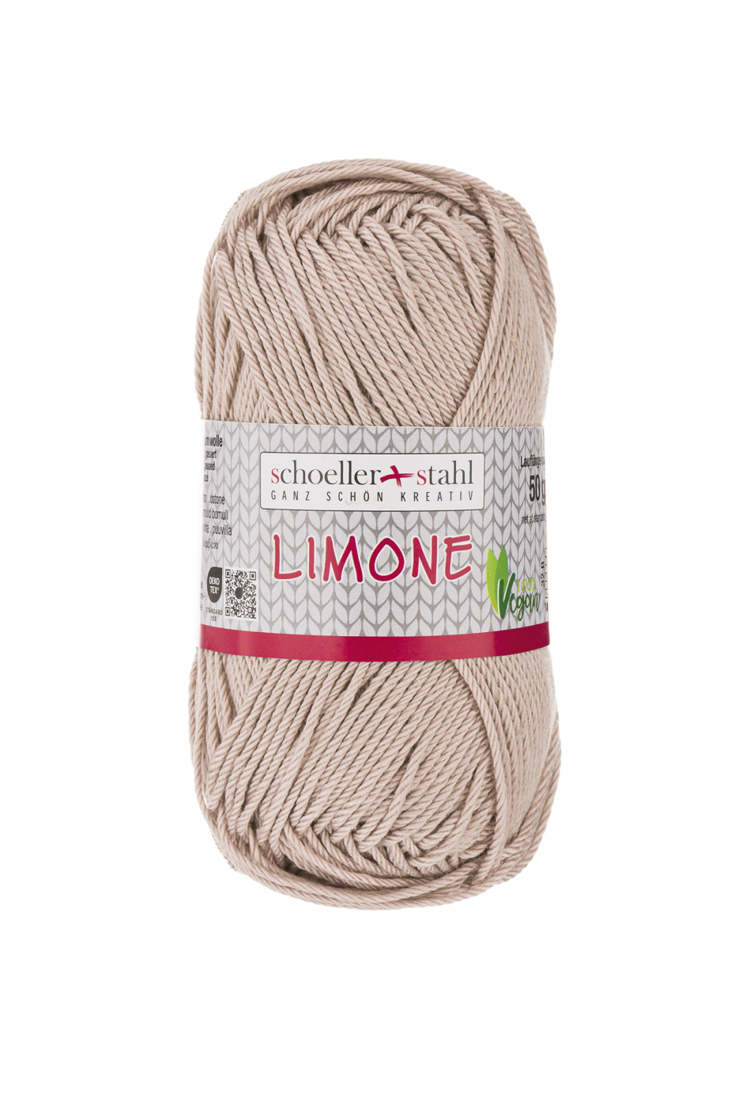 Schoeller und Stahl Baumwollgarn LIMONE - bast - 50g