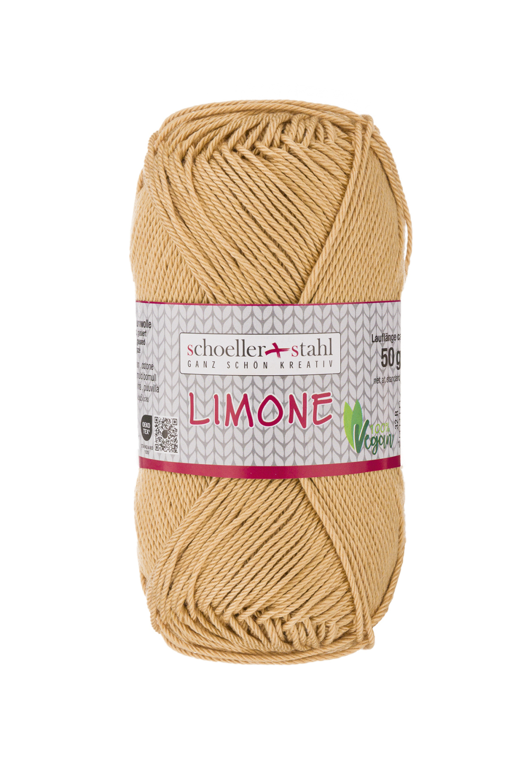 Schoeller und Stahl Baumwollgarn LIMONE - camel - 50g