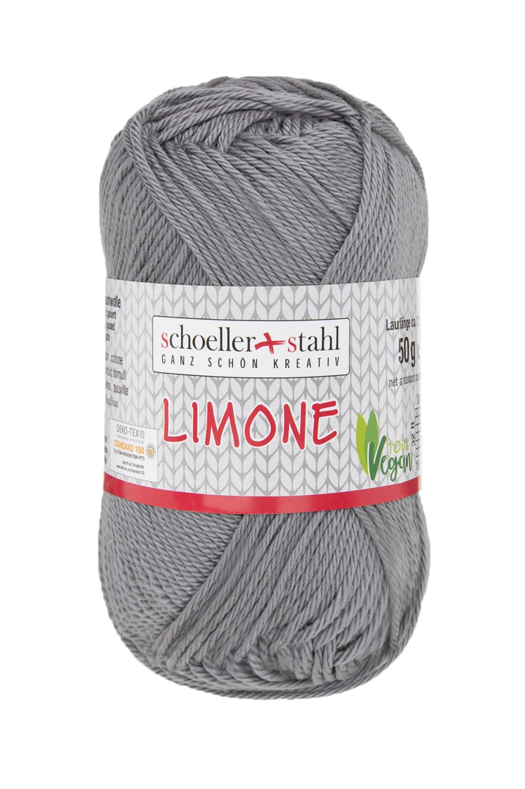 Schoeller und Stahl Baumwollgarn LIMONE - elefant - 50g