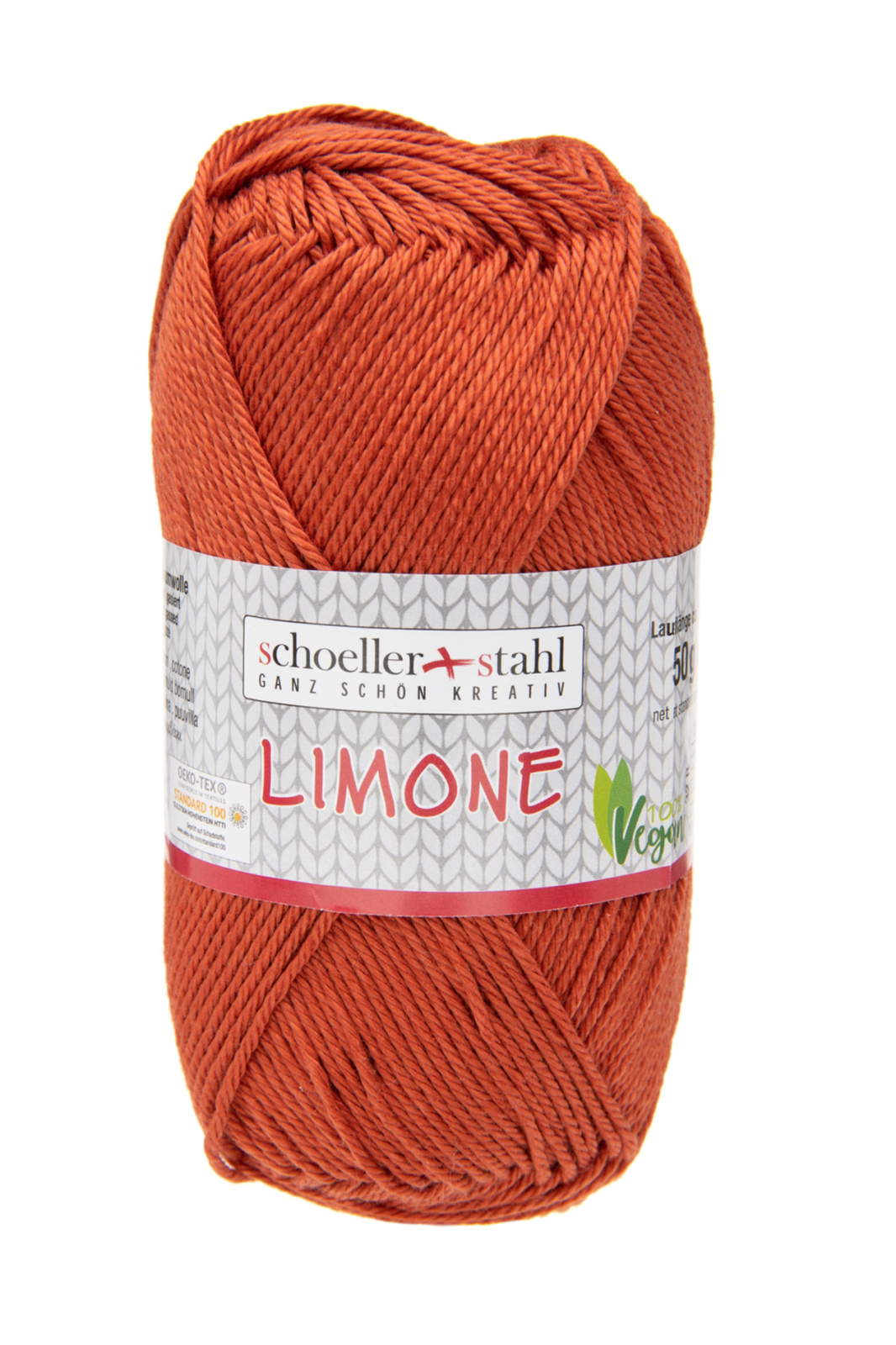 Schoeller und Stahl Baumwollgarn LIMONE - fuchs - 50g