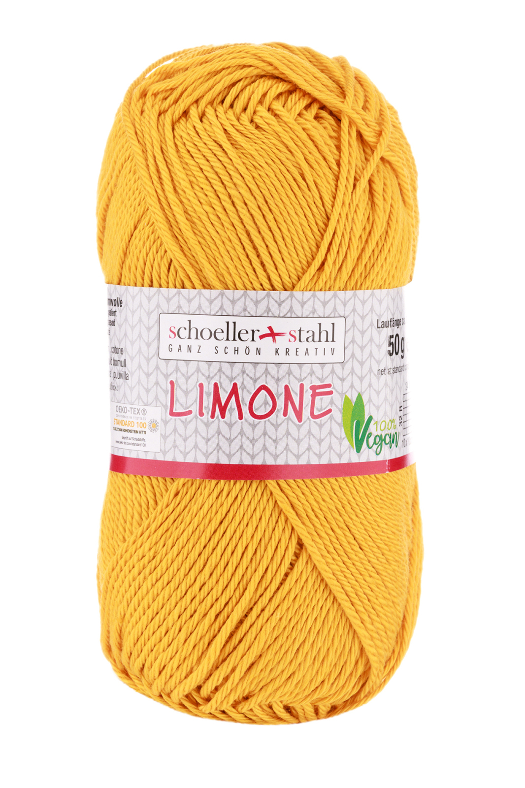 Schoeller und Stahl Baumwollgarn LIMONE - gold - 50g