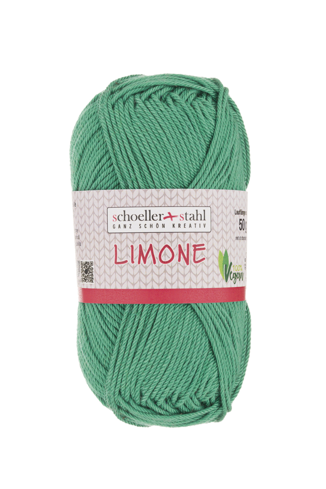 Schoeller und Stahl Baumwollgarn LIMONE - golfgrün - 50g