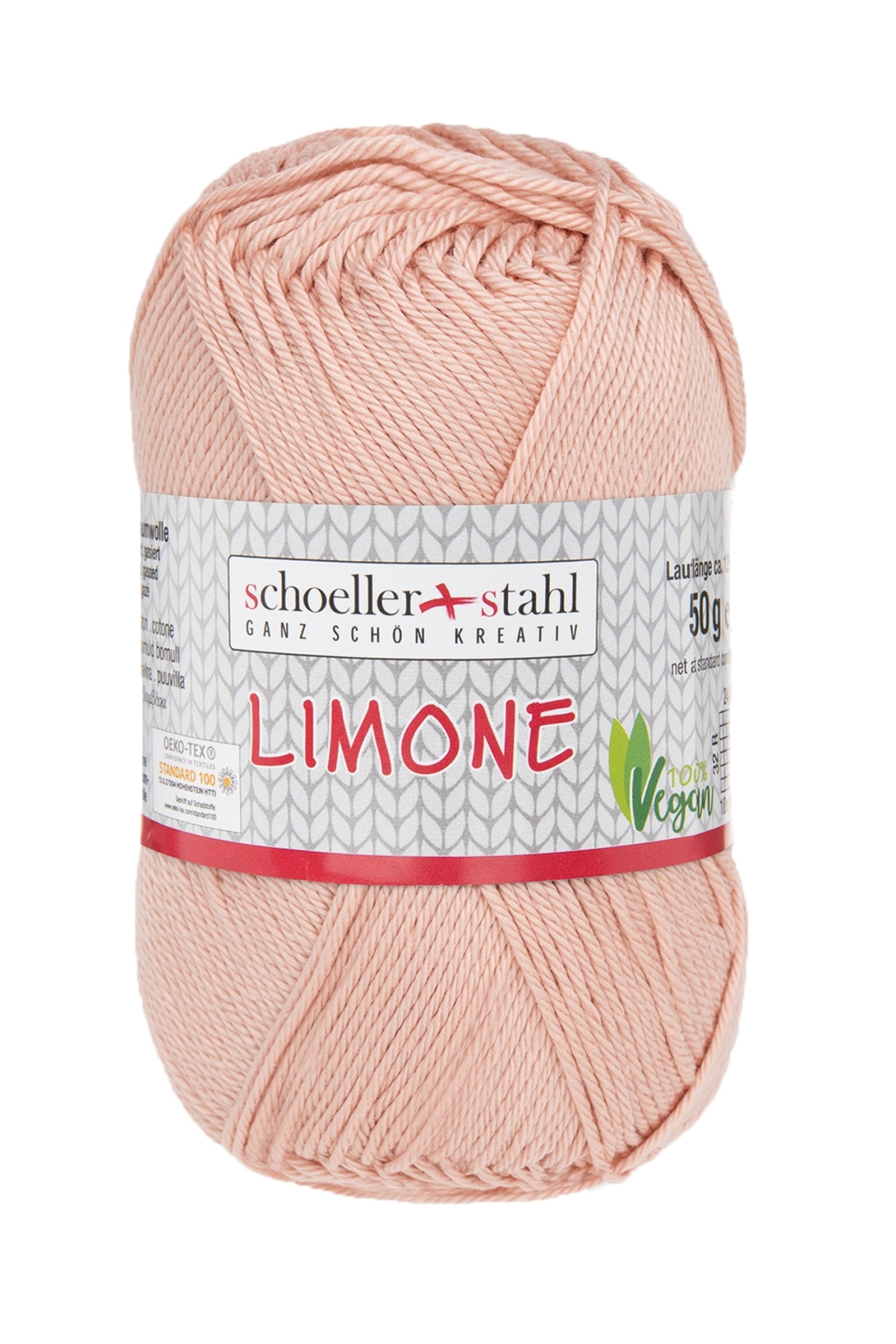 Schoeller und Stahl Baumwollgarn LIMONE - haut - 50g