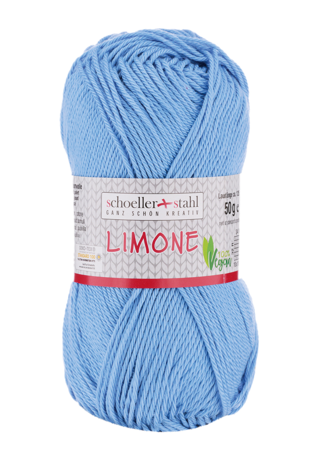 Schoeller und Stahl Baumwollgarn LIMONE - himmel - 50g