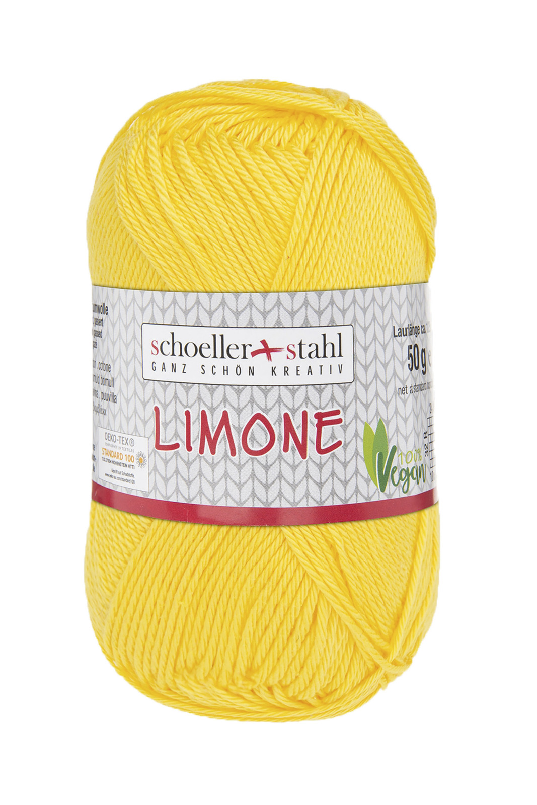 Schoeller und Stahl Baumwollgarn LIMONE - honig - 50g