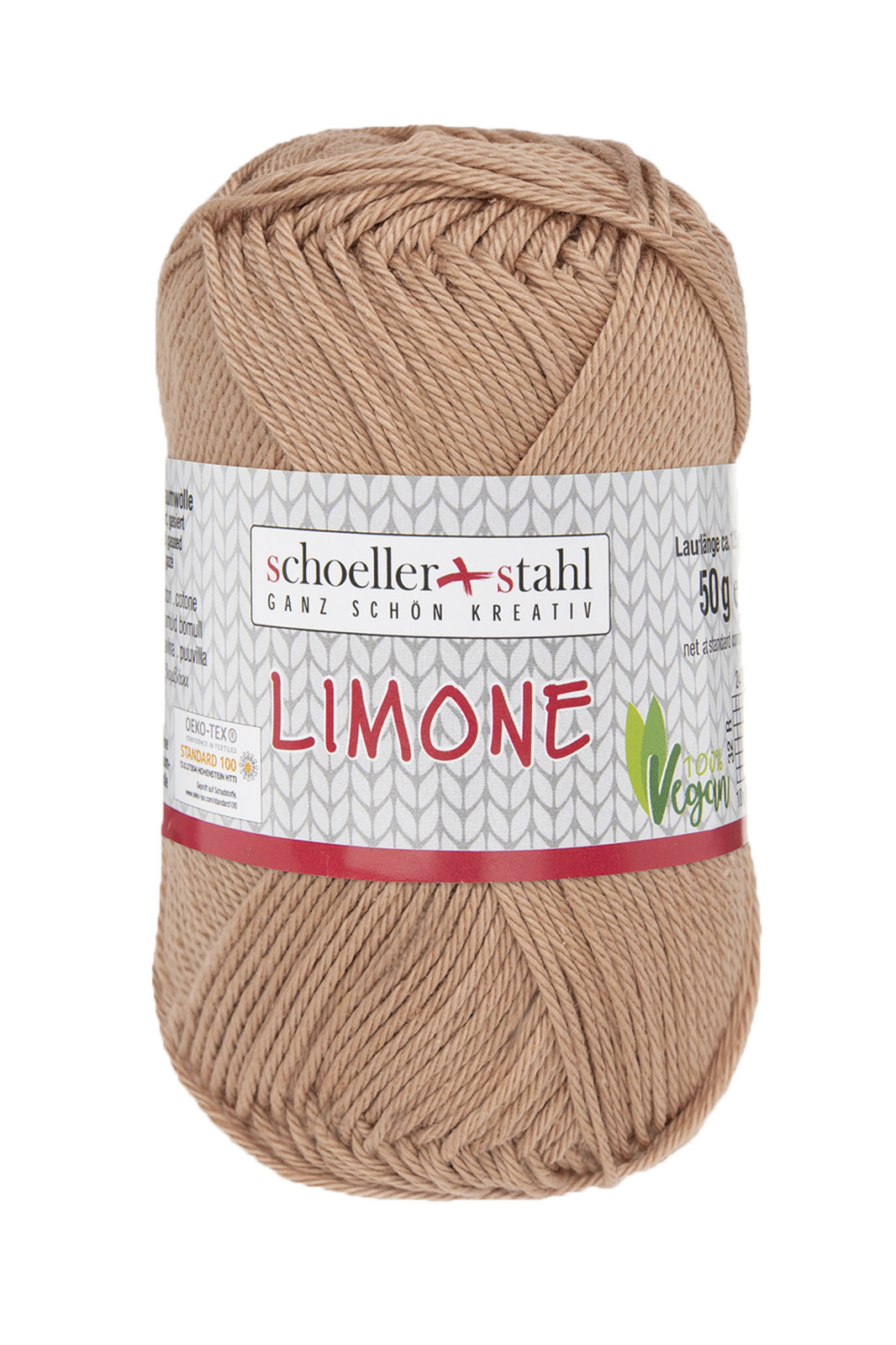 Schoeller und Stahl Baumwollgarn LIMONE - kokus - 50g