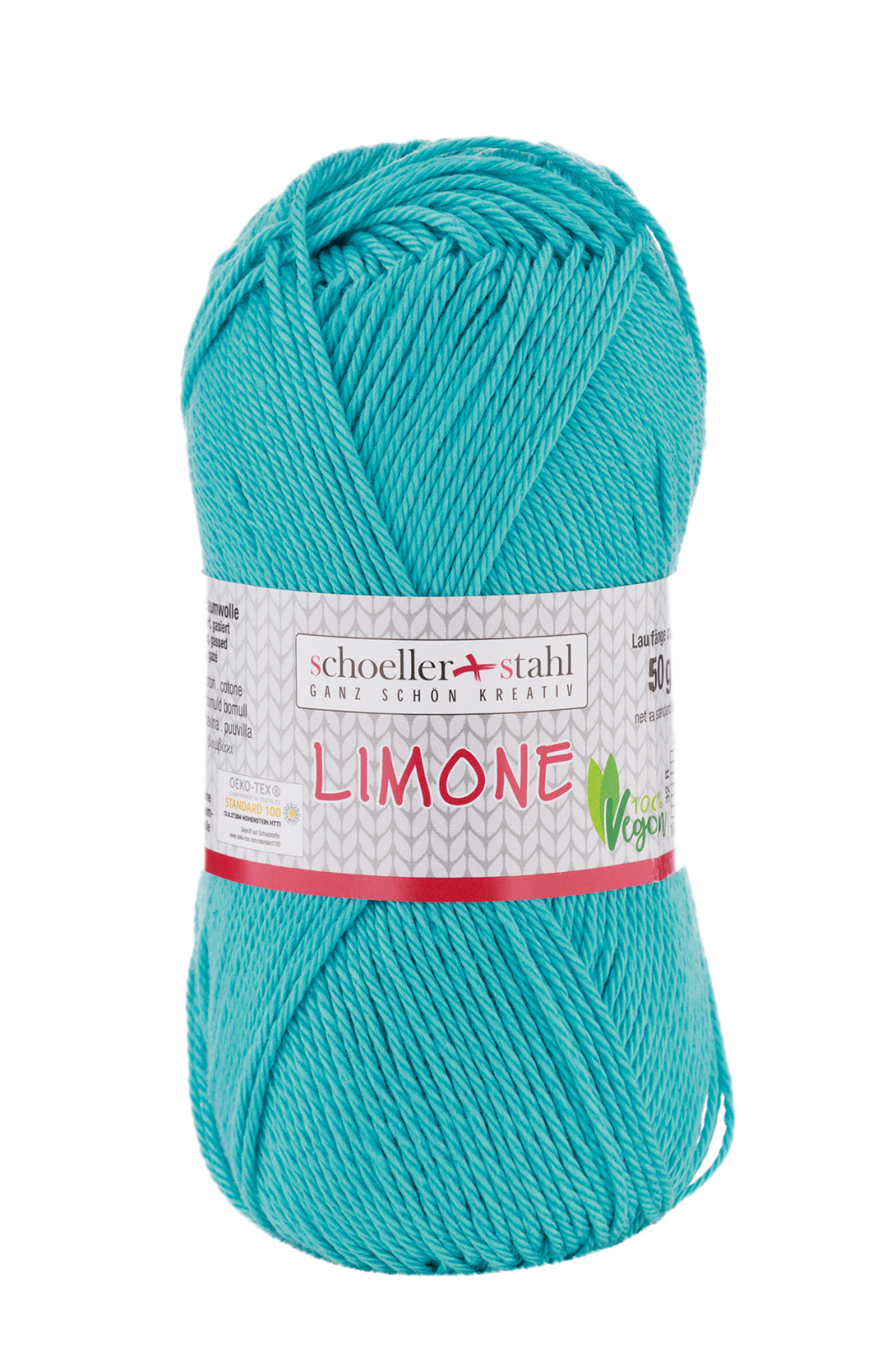 Schoeller und Stahl Baumwollgarn LIMONE - lagune - 50g