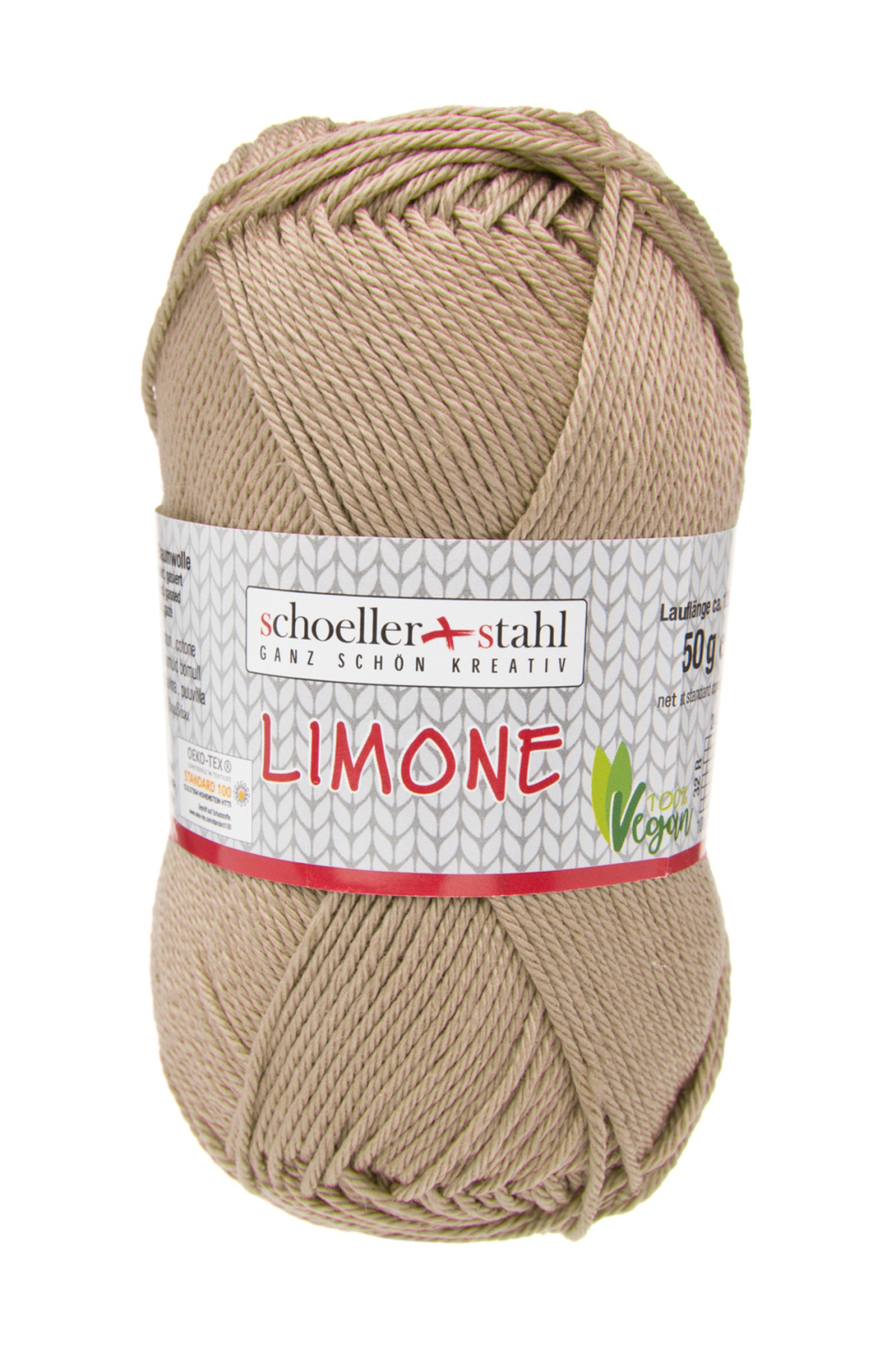 Schoeller und Stahl Baumwollgarn LIMONE - leinen - 50g