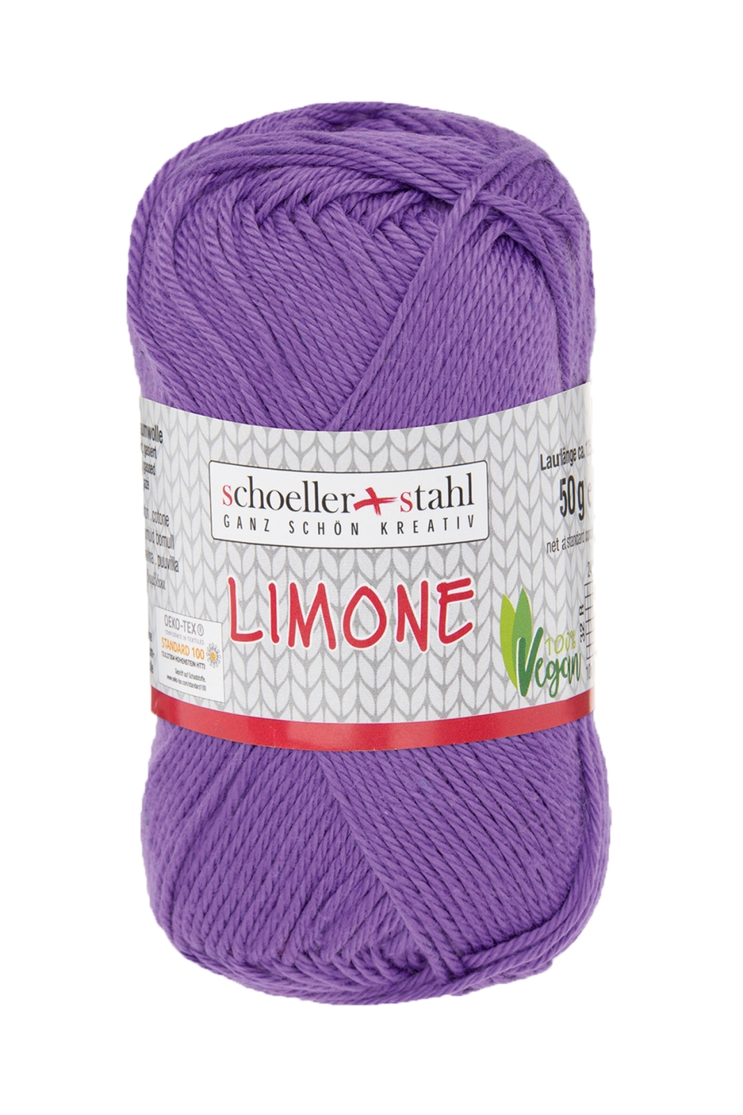Schoeller und Stahl Baumwollgarn LIMONE - lila - 50g