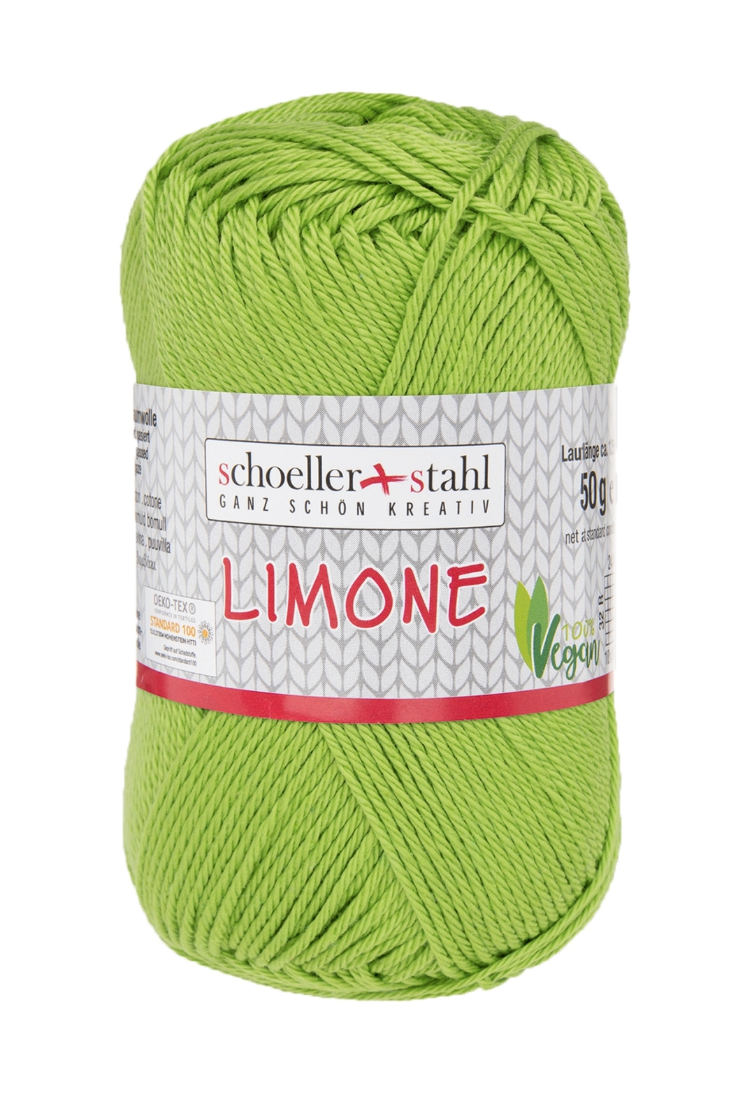 Schoeller und Stahl Baumwollgarn LIMONE - maigrün - 50g