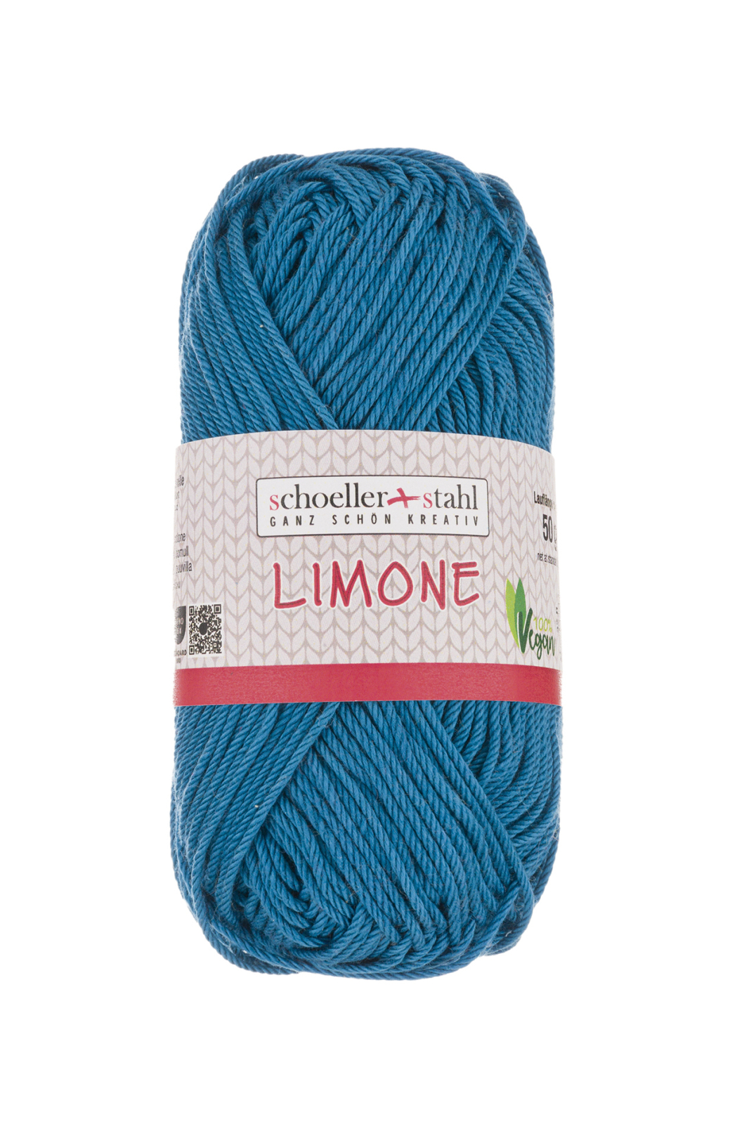 Schoeller und Stahl Baumwollgarn LIMONE - meerblau - 50g