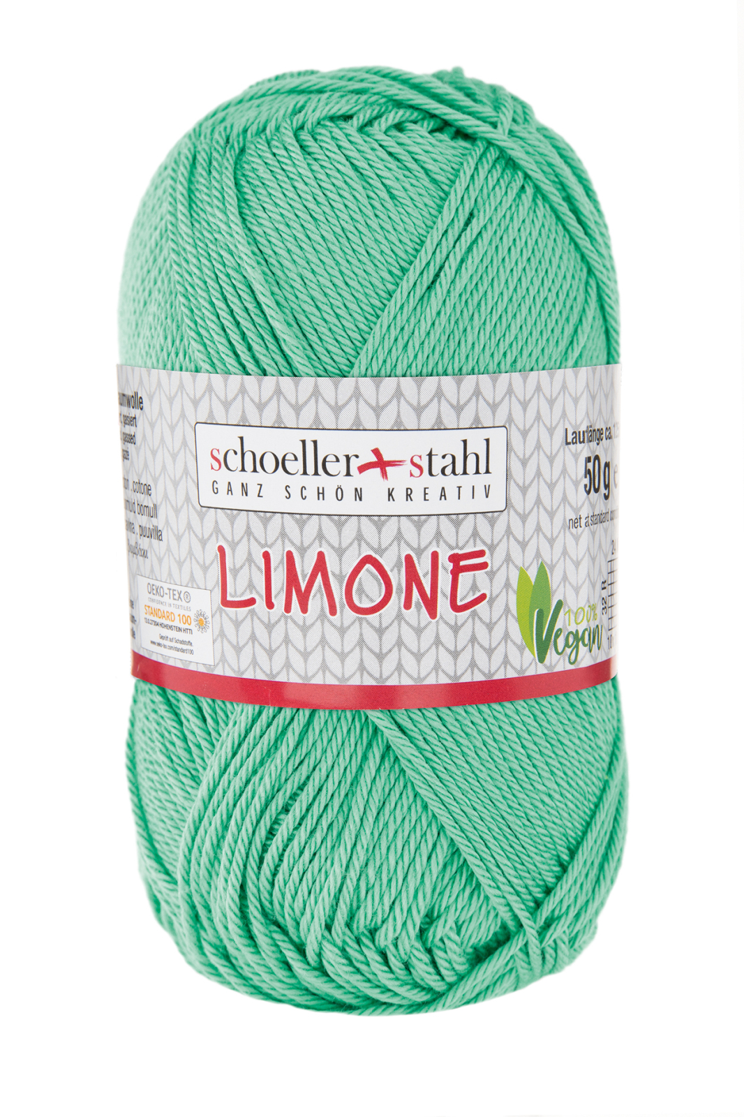 Schoeller und Stahl Baumwollgarn LIMONE - meergrün - 50g