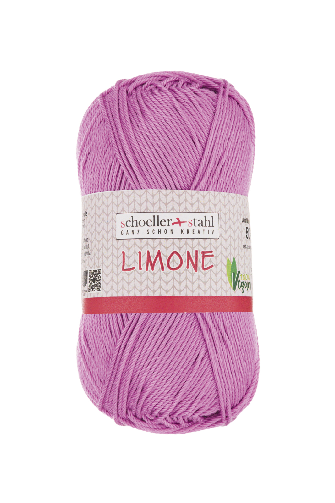 Schoeller und Stahl Baumwollgarn LIMONE - orchidee - 50g