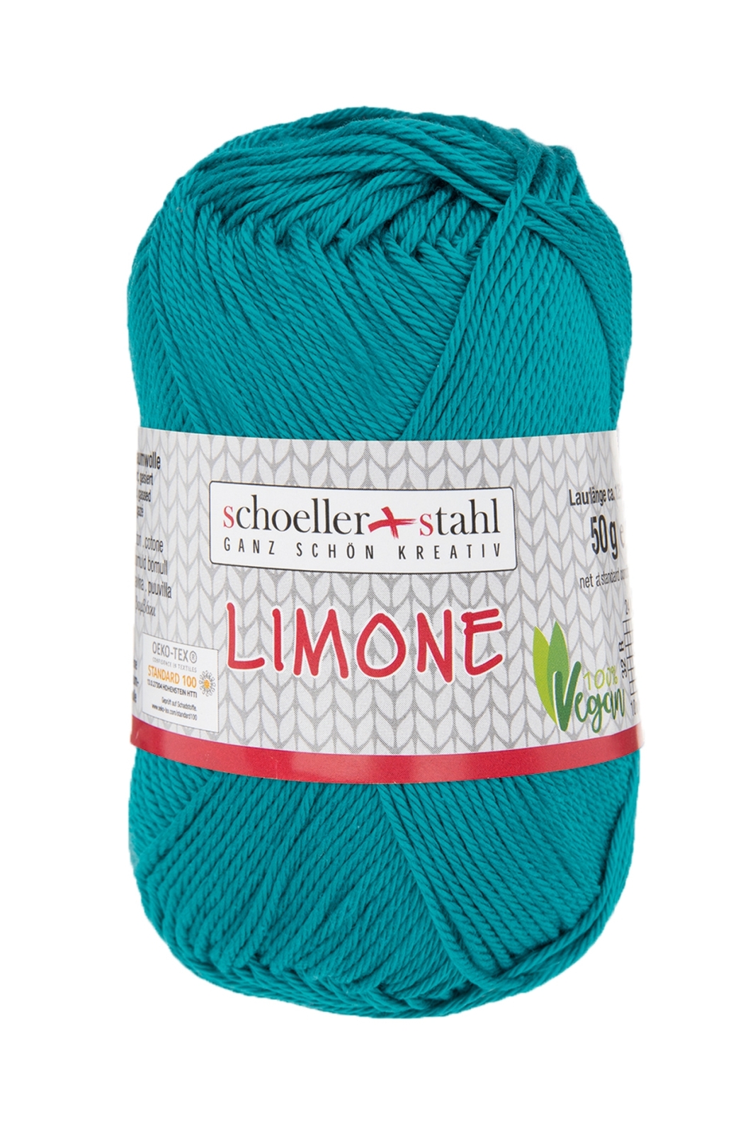 Schoeller und Stahl Baumwollgarn LIMONE - petrol - 50g