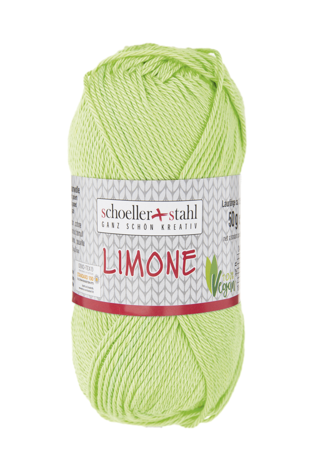 Schoeller und Stahl Baumwollgarn LIMONE - pistazie - 50g