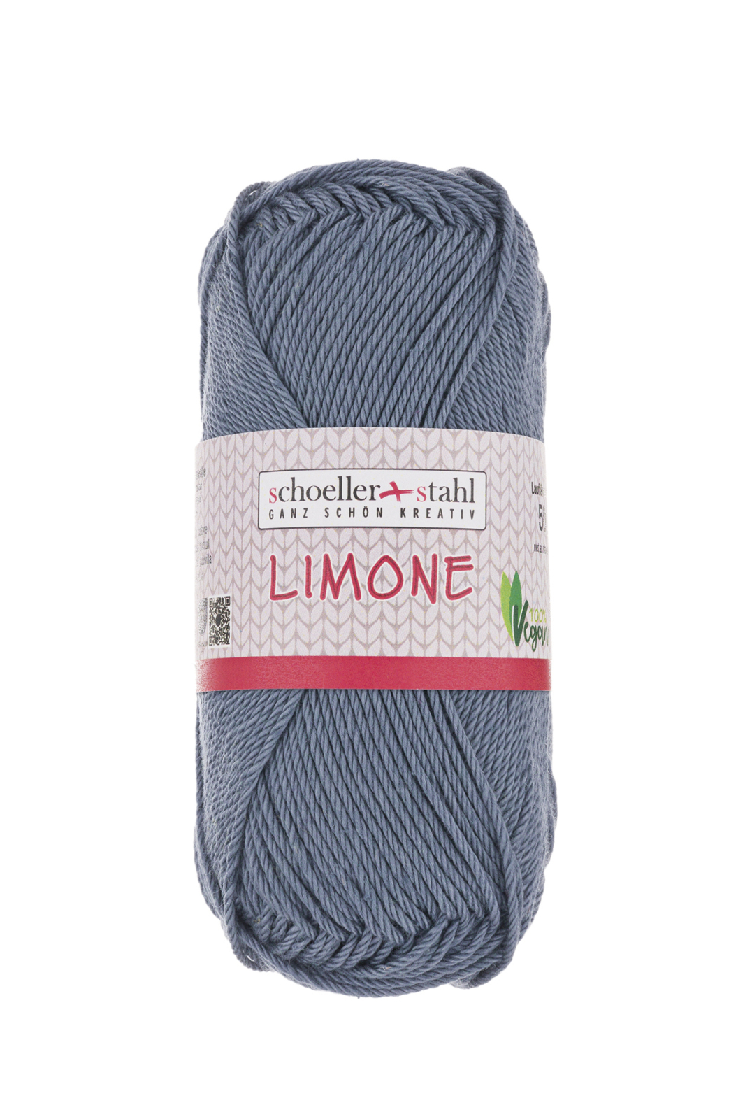 Schoeller und Stahl Baumwollgarn LIMONE - rauch - 50g