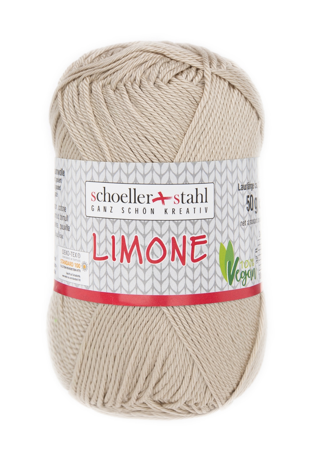 Schoeller und Stahl Baumwollgarn LIMONE - sisal - 50g
