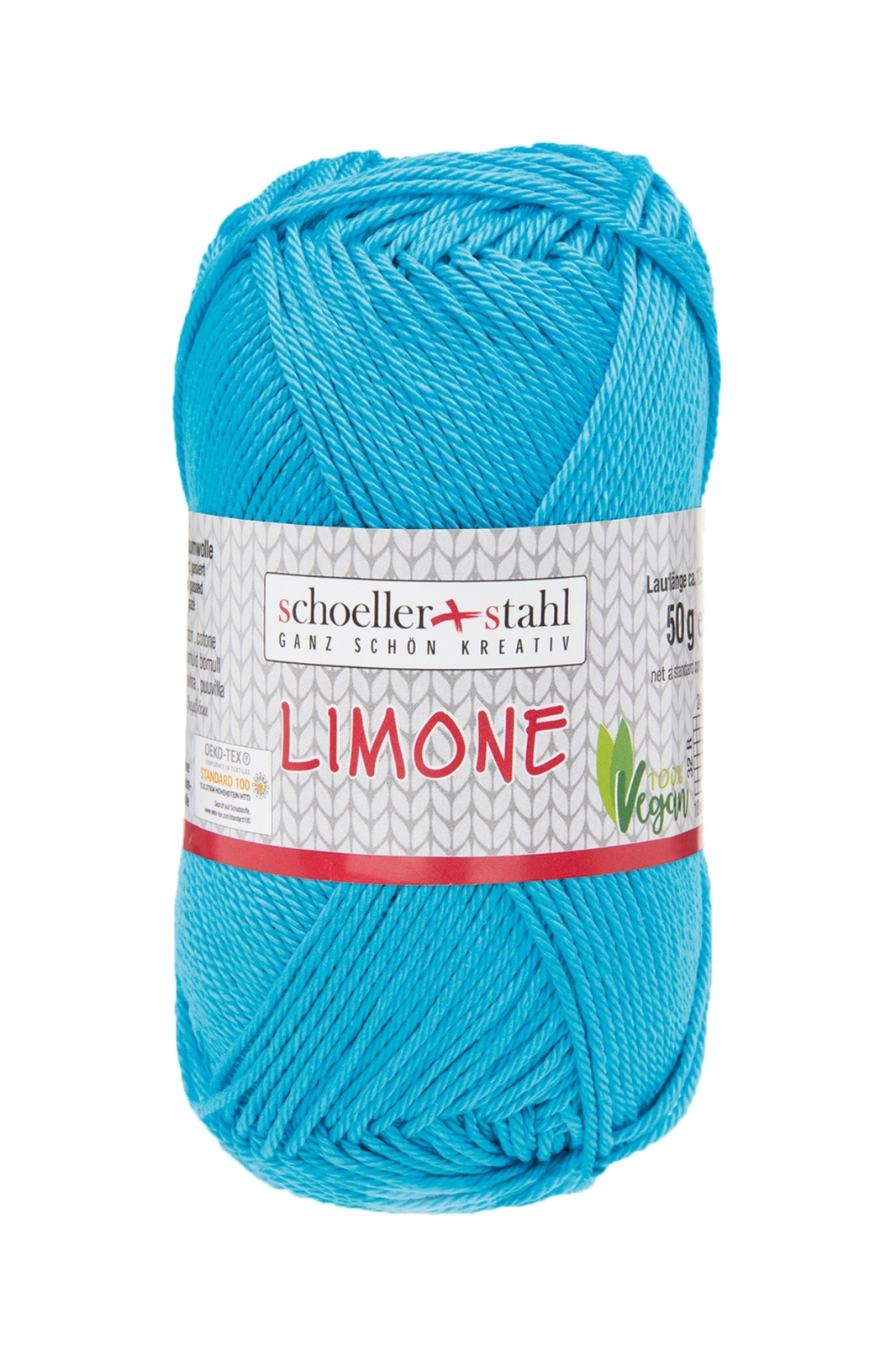 Schoeller und Stahl Baumwollgarn LIMONE - türkis - 50g