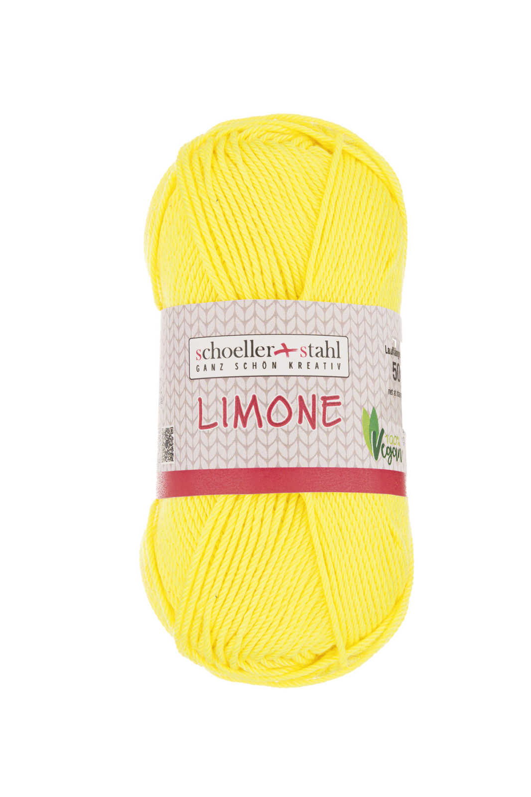 Schoeller und Stahl Baumwollgarn LIMONE - zitronengelb - 50g