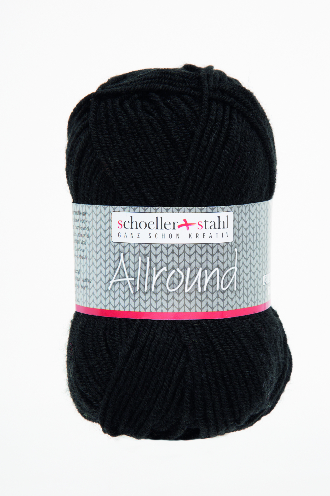 Schoeller und Stahl Garn ALLROUND - schwarz - 50g
