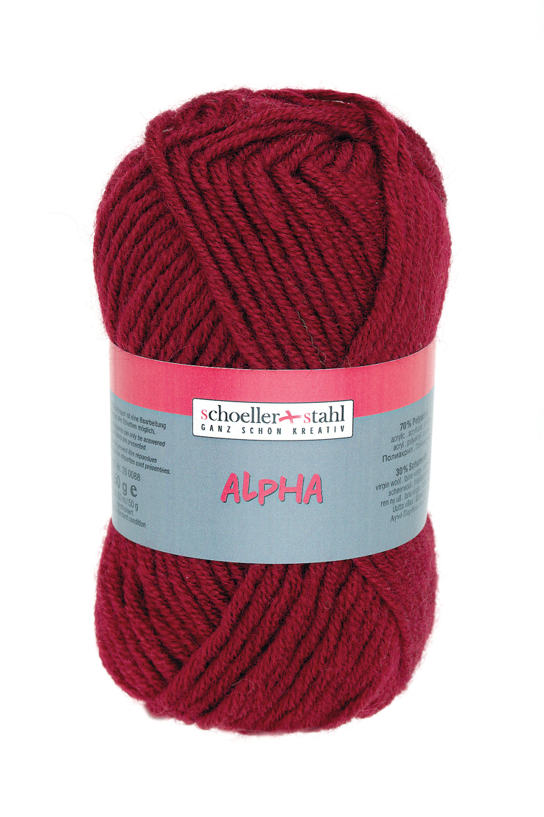 Schoeller und Stahl Garn ALPHA - bordeaux - 50g