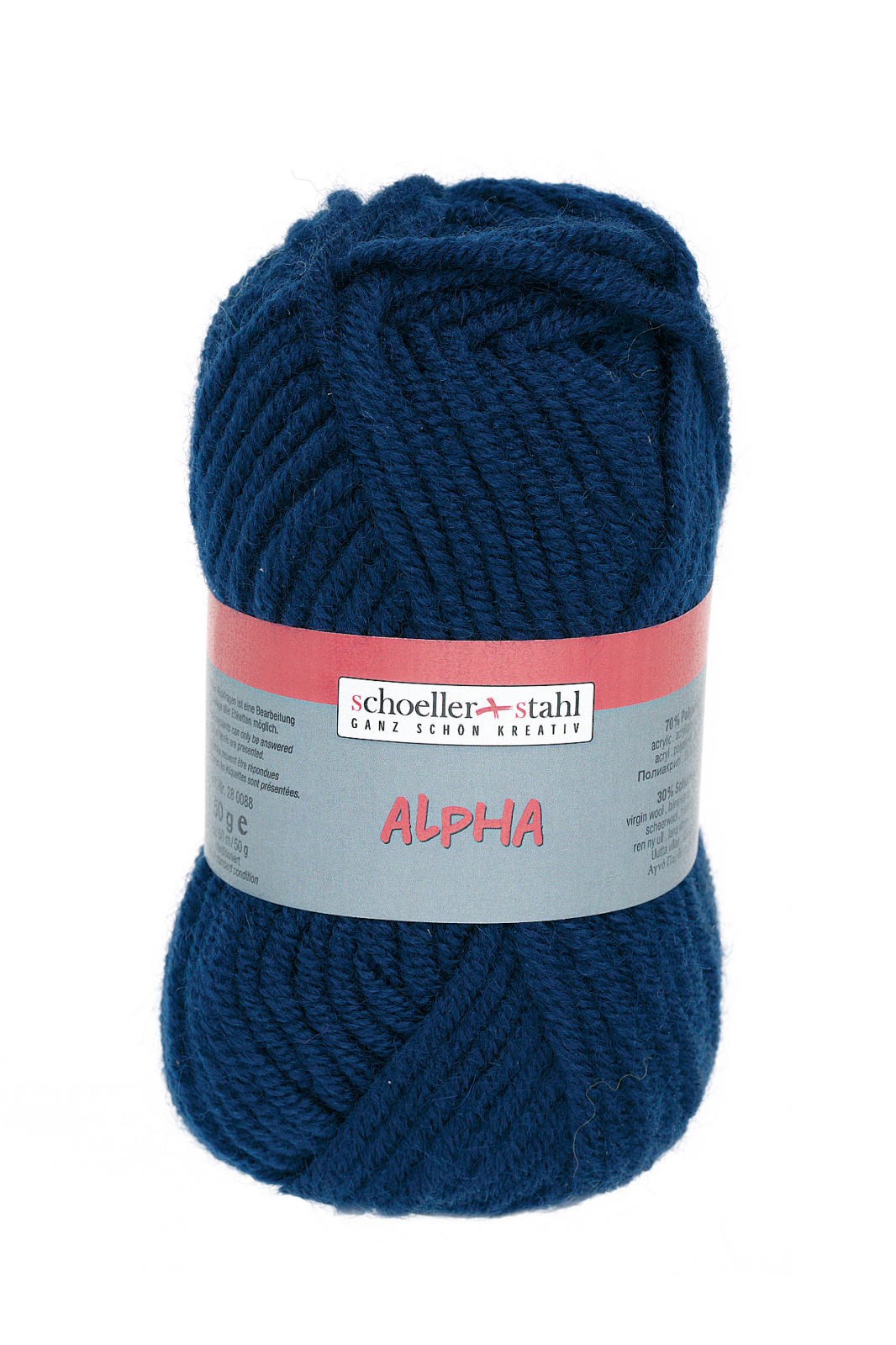 Schoeller und Stahl Garn ALPHA - marine - 50g