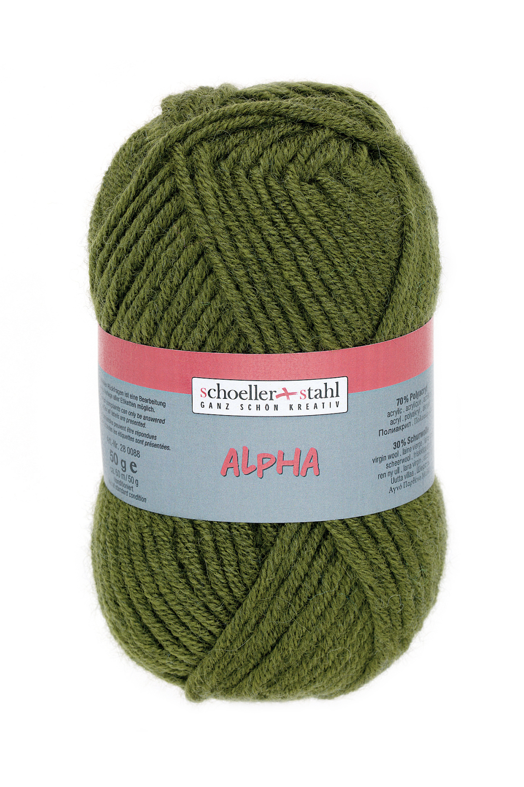 Schoeller und Stahl Garn ALPHA - moos - 50g