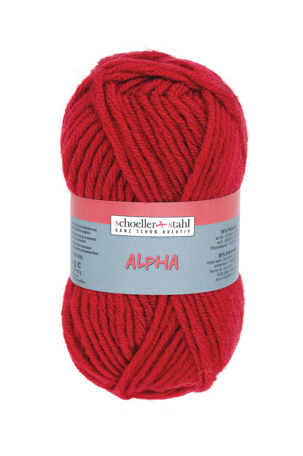 Schoeller und Stahl Garn ALPHA - rubin - 50g