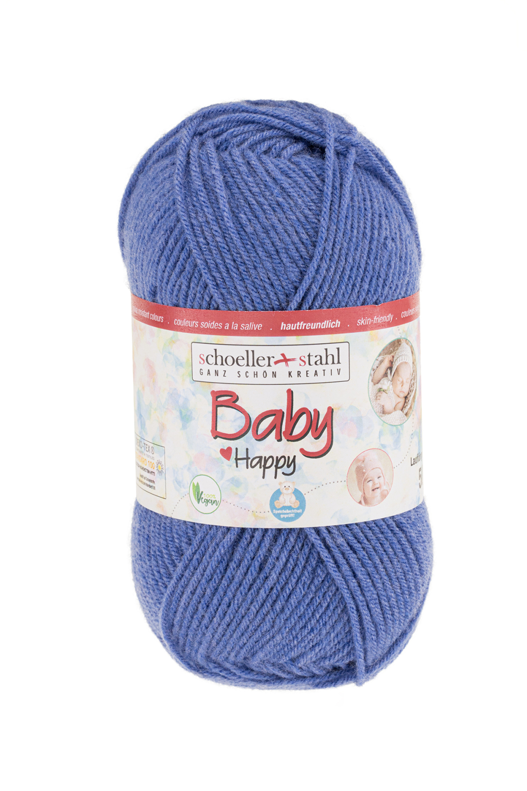 Schoeller und Stahl Garn BABY HAPPY - azur - 50g