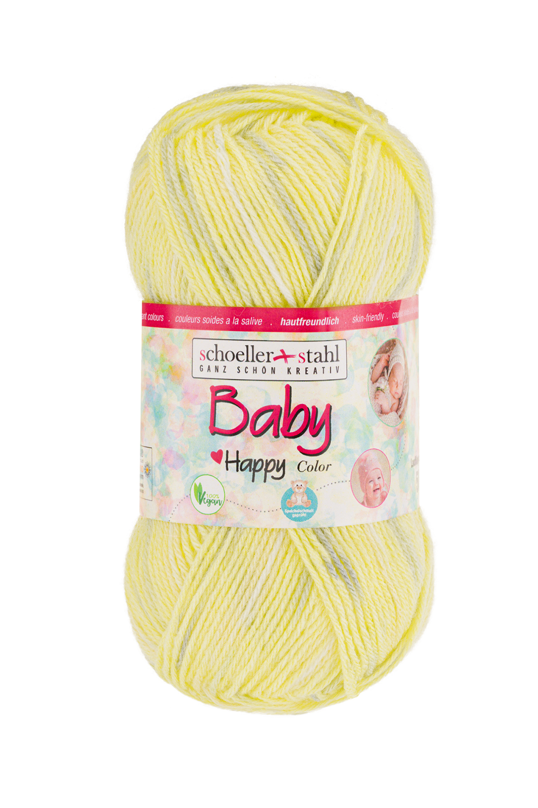 Schoeller und Stahl Garn BABY HAPPY COLOR - küken - 50g