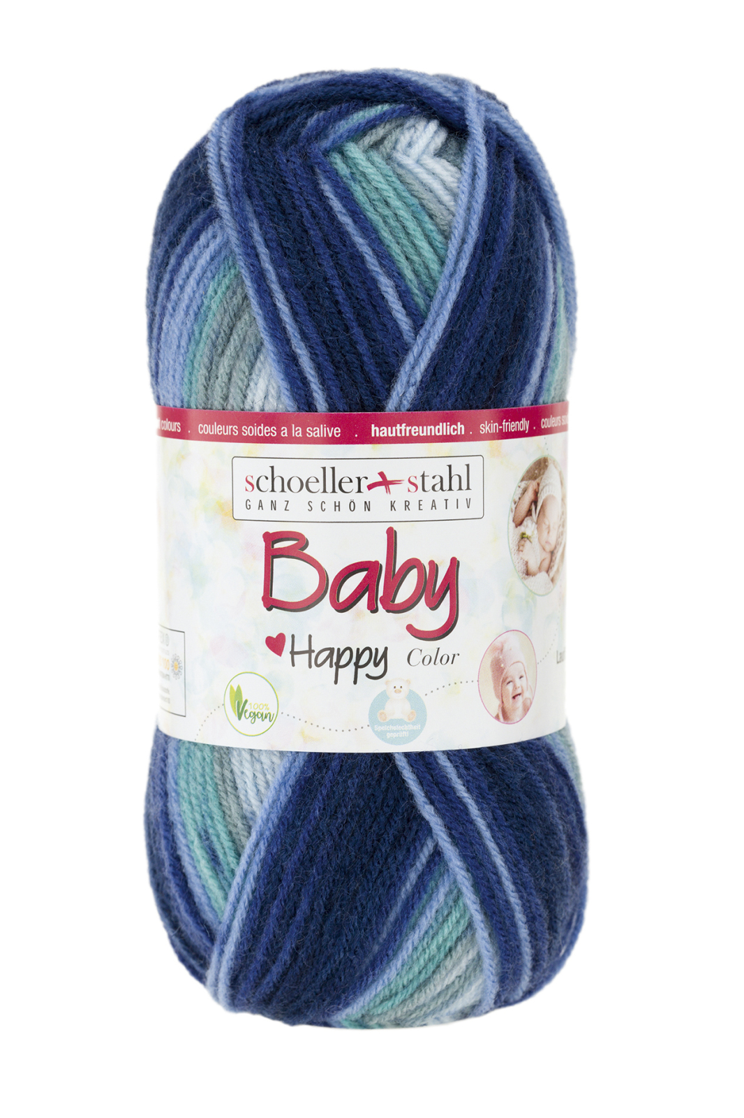 Schoeller und Stahl Garn BABY HAPPY COLOR - meer - 50g